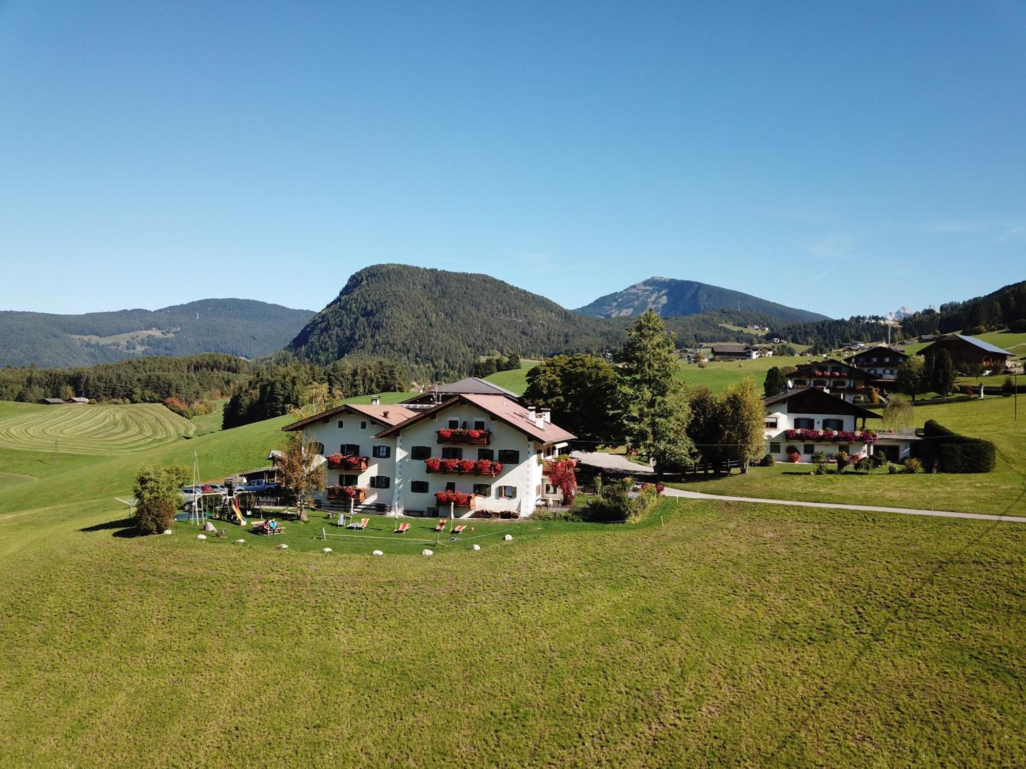 Hof Zerund Villa Castelrotto Kültér fotó